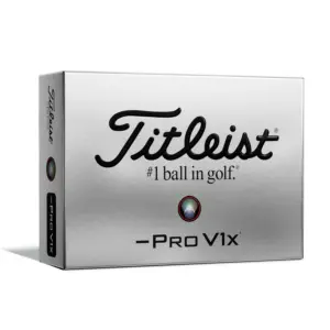 Titleist Pro V1x Left Dash - White - Tusina