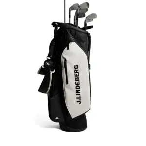 J.Lindeberg Play Stand Bag - Black/white