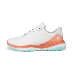 Ecco W Golf Lt1 - White / Burnt Coral